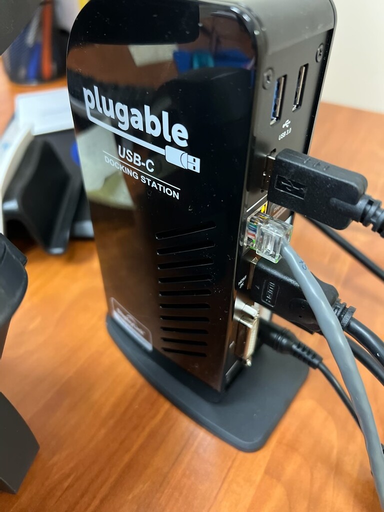 Not charging laptop UDULTC4K Plugable Support