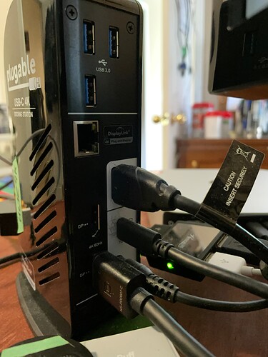 Plugable ULTC4K Ports